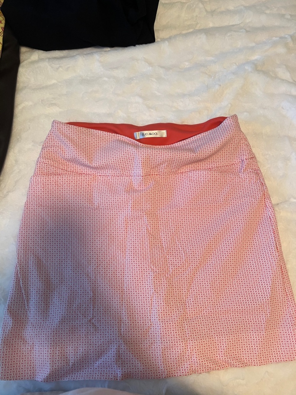 Coeak Patterned Women's Skort